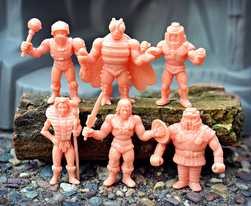 Masters of the Universe MUSCLE Mini Figure Wave 2 D-Pack