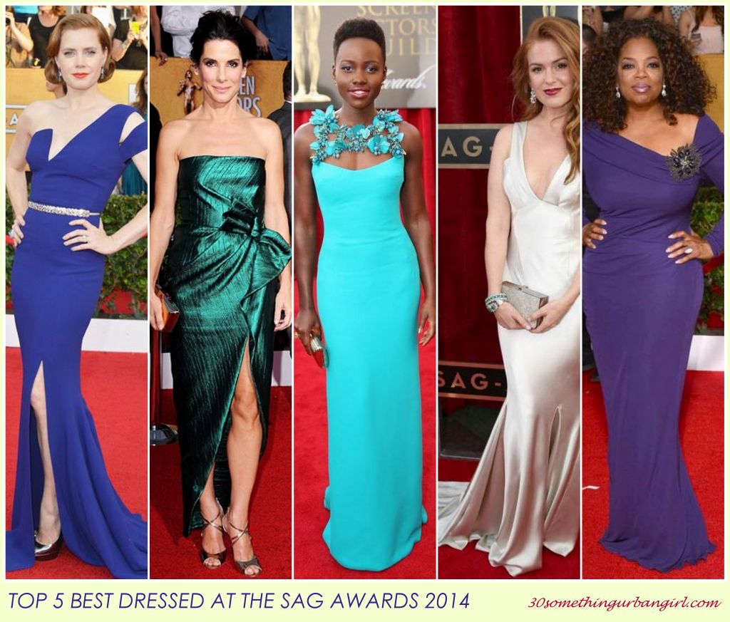 top 5 best dressed at the SAG Awards 2014 top 5 best dressed at the SAG Awards 2014