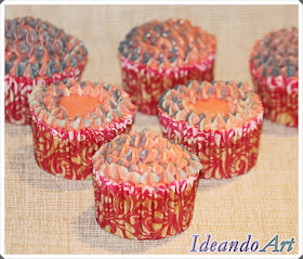 Cupcakes hortensias