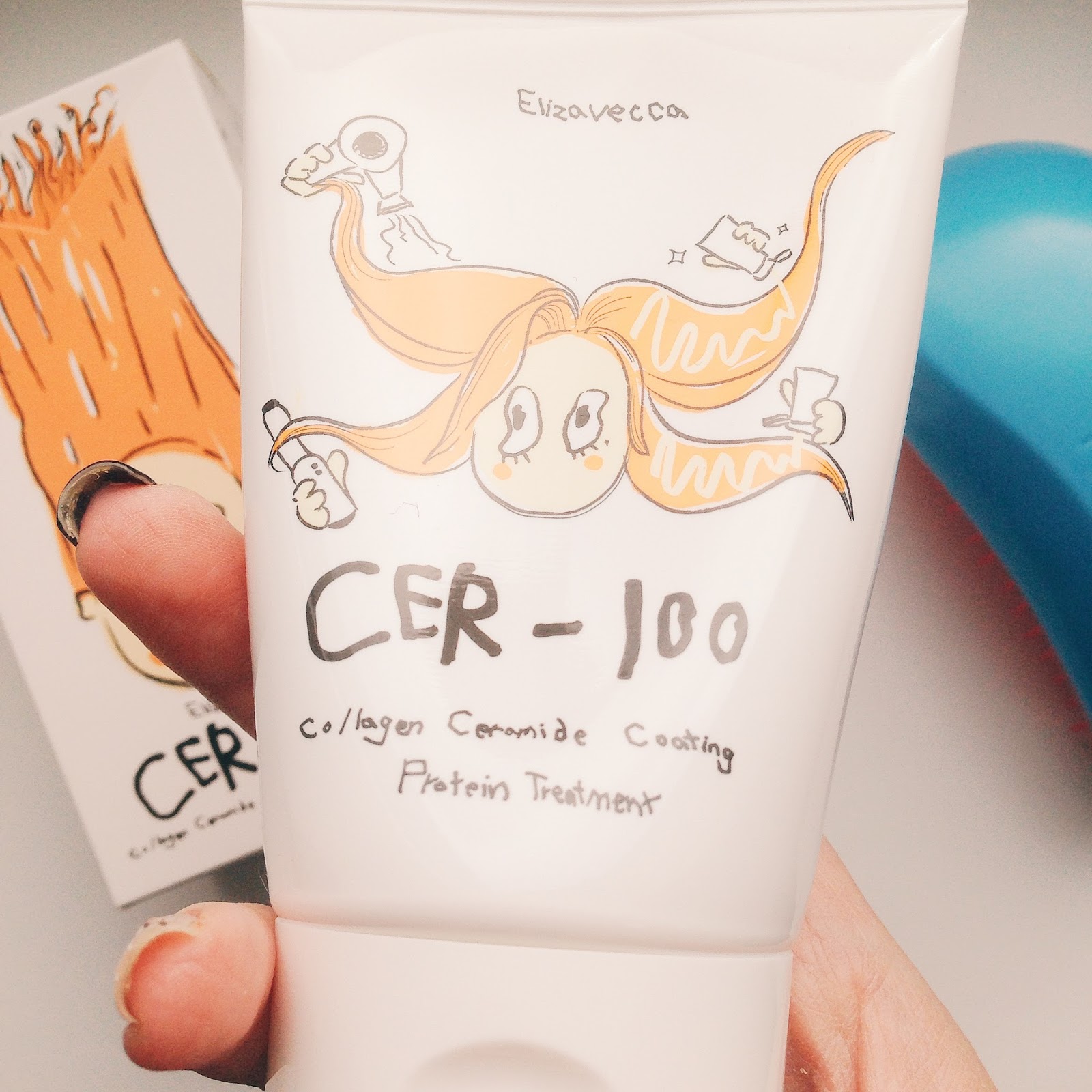 My Beauty Tales Review ELIZAVECCA CER100 Collagen Coating Hair Protein Treatment