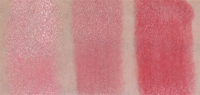Maybelline The Blushed Nudes Lippenstift Swatches
