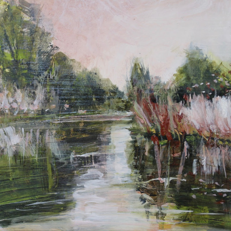 Glyndebourne and The River Ouse by Susie Monnington from England.