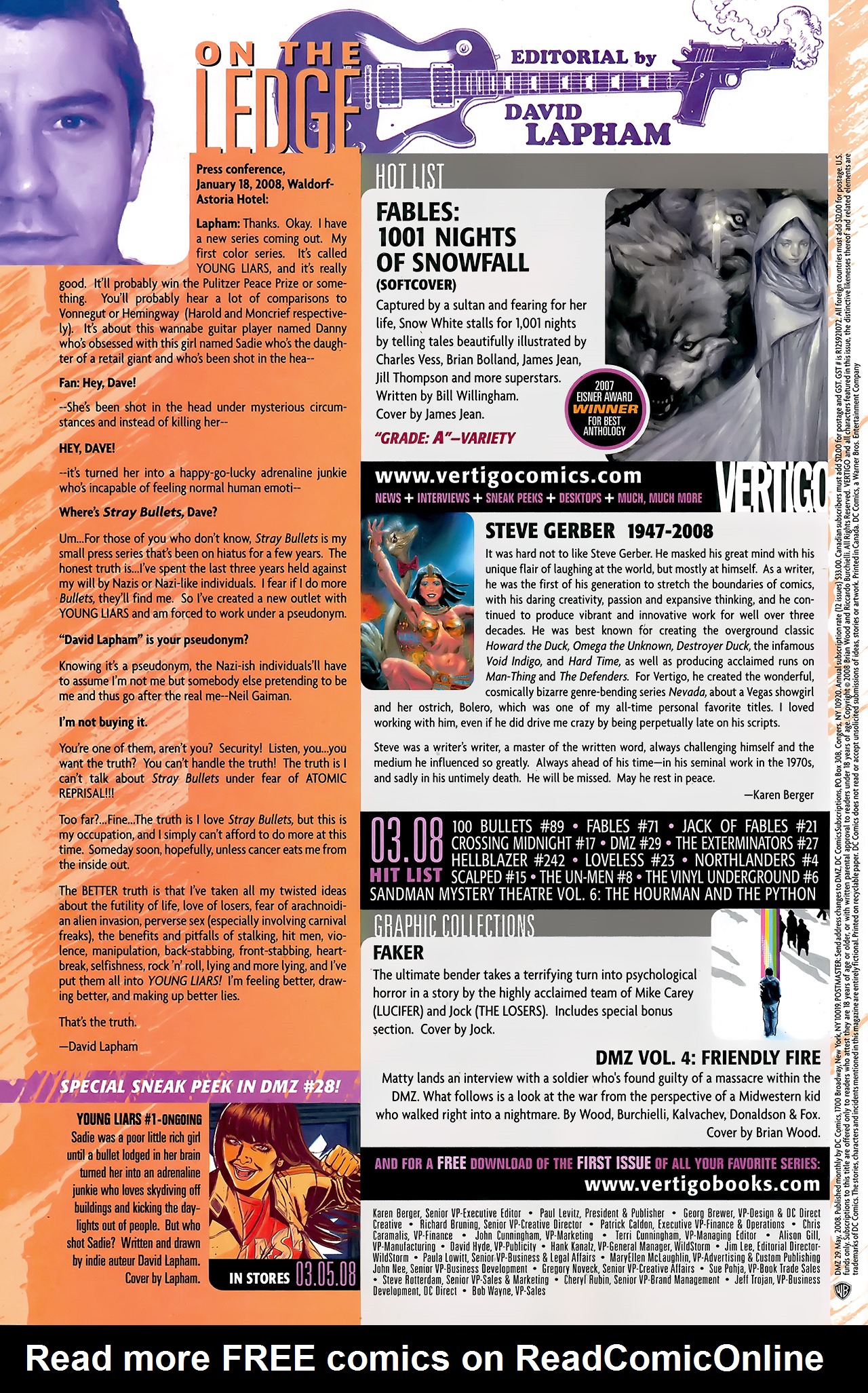 Read online DMZ (2006) comic -  Issue #29 - 20