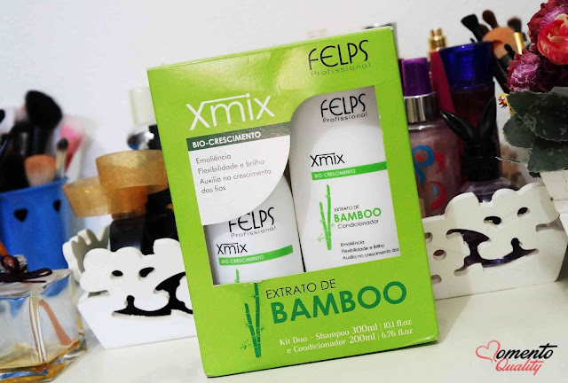 Kit Extrato de Bamboo Xmix Felps Profissional 