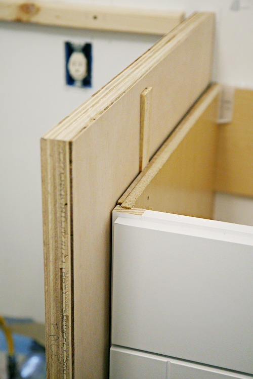 Laundry Room Update Lowering Hookups & Installing a Counter IHeart