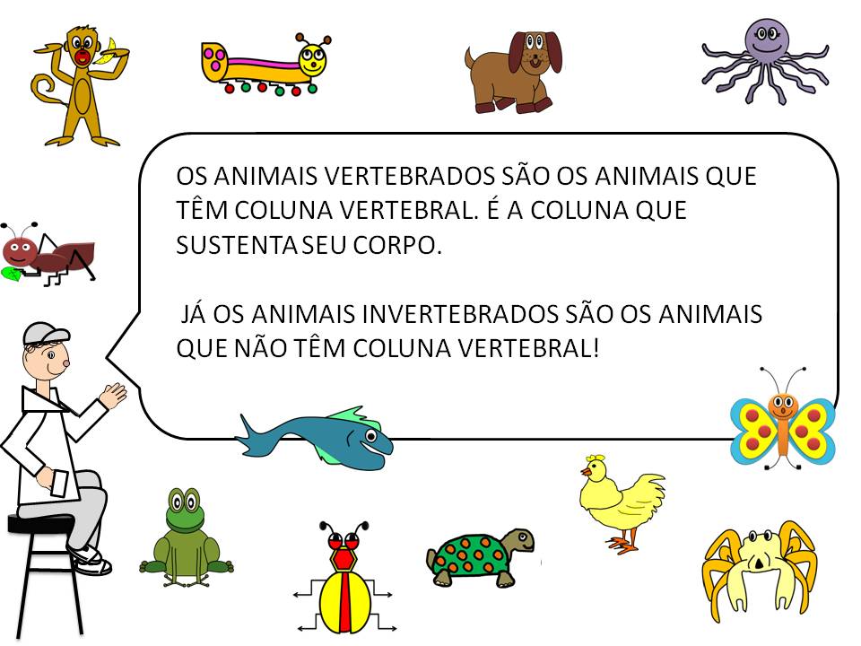 Animais Vertebrados E Invertebrados: Quais As Diferenças