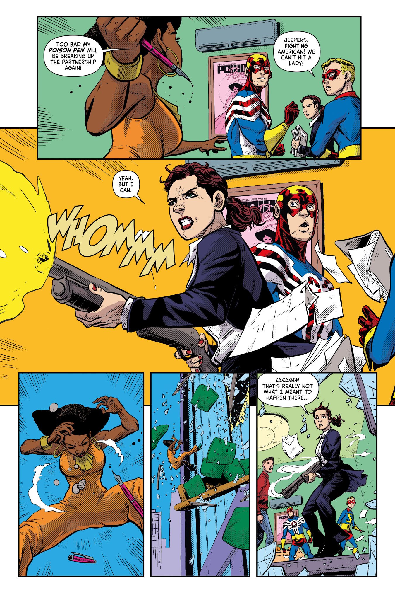 Read online Fighting American: The Ties That Bind comic -  Issue #4 - 14