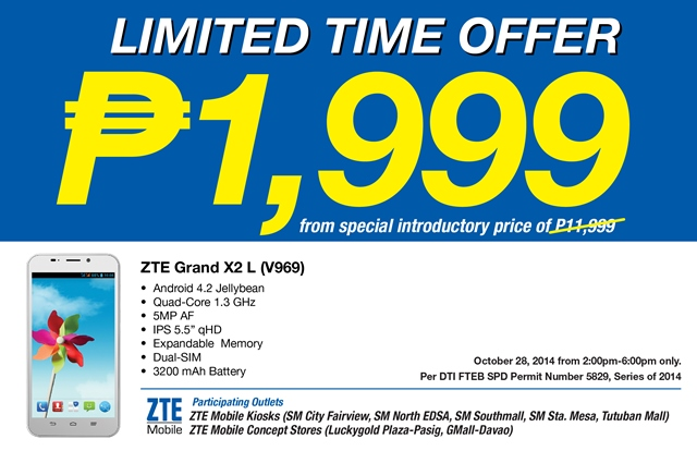 ZTE Grand X2 L Price Drop