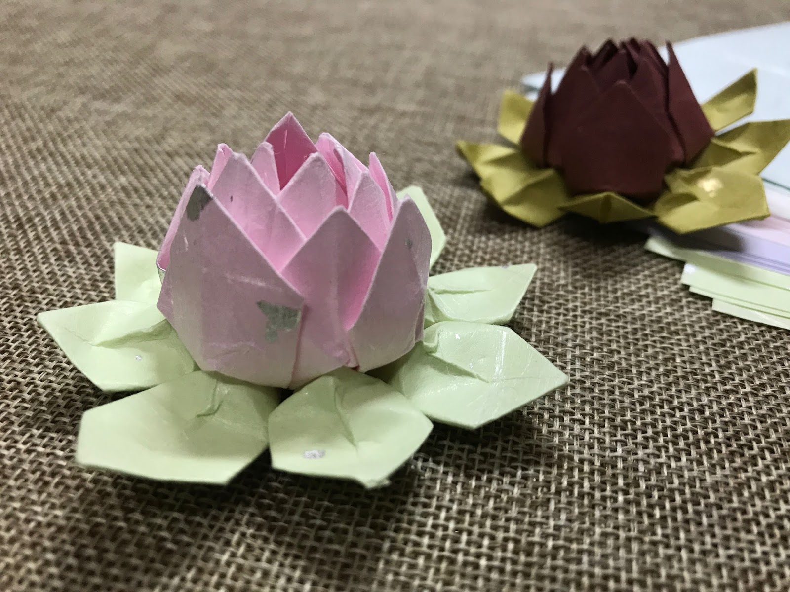 Tutorial 10 Origami Lotus The Idea King