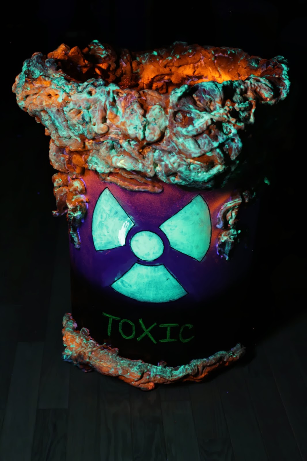 This is Halloween Halloween Prop Toxic Waste Barrel