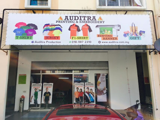 Auditra Printing Tawar Servis Cetakan Tshirt Berkualiti