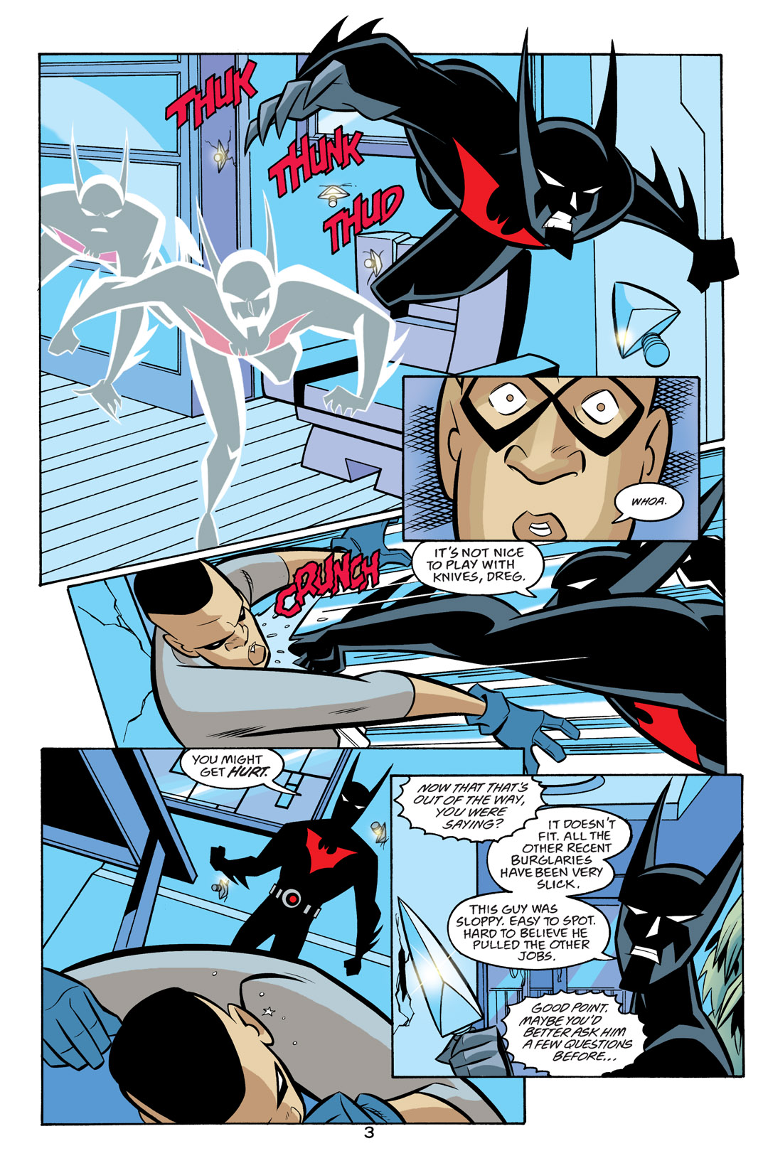 Read online Batman Beyond [II] comic -  Issue #23 - 4