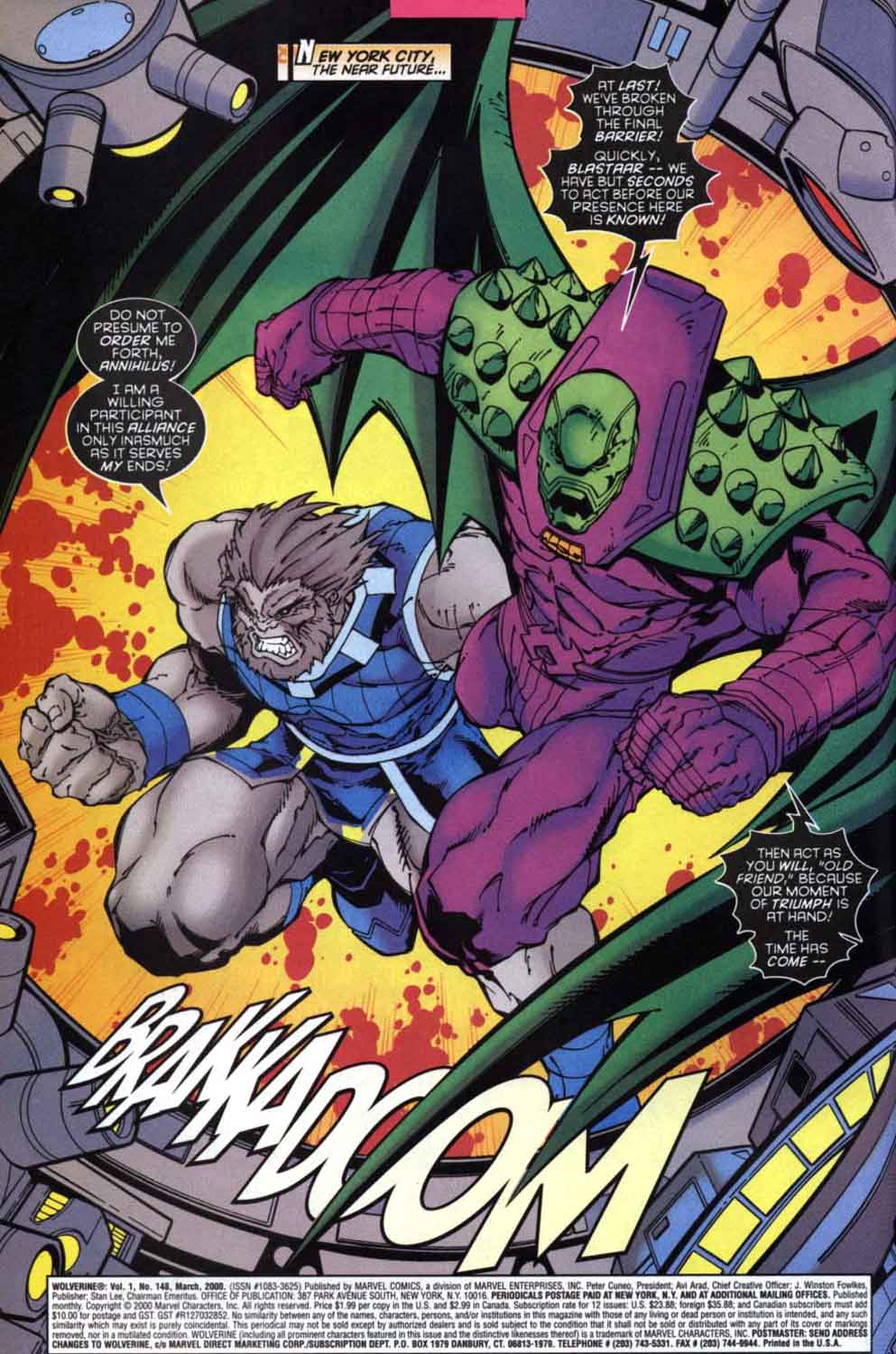 Read online Wolverine (1988) comic -  Issue #148 - 3
