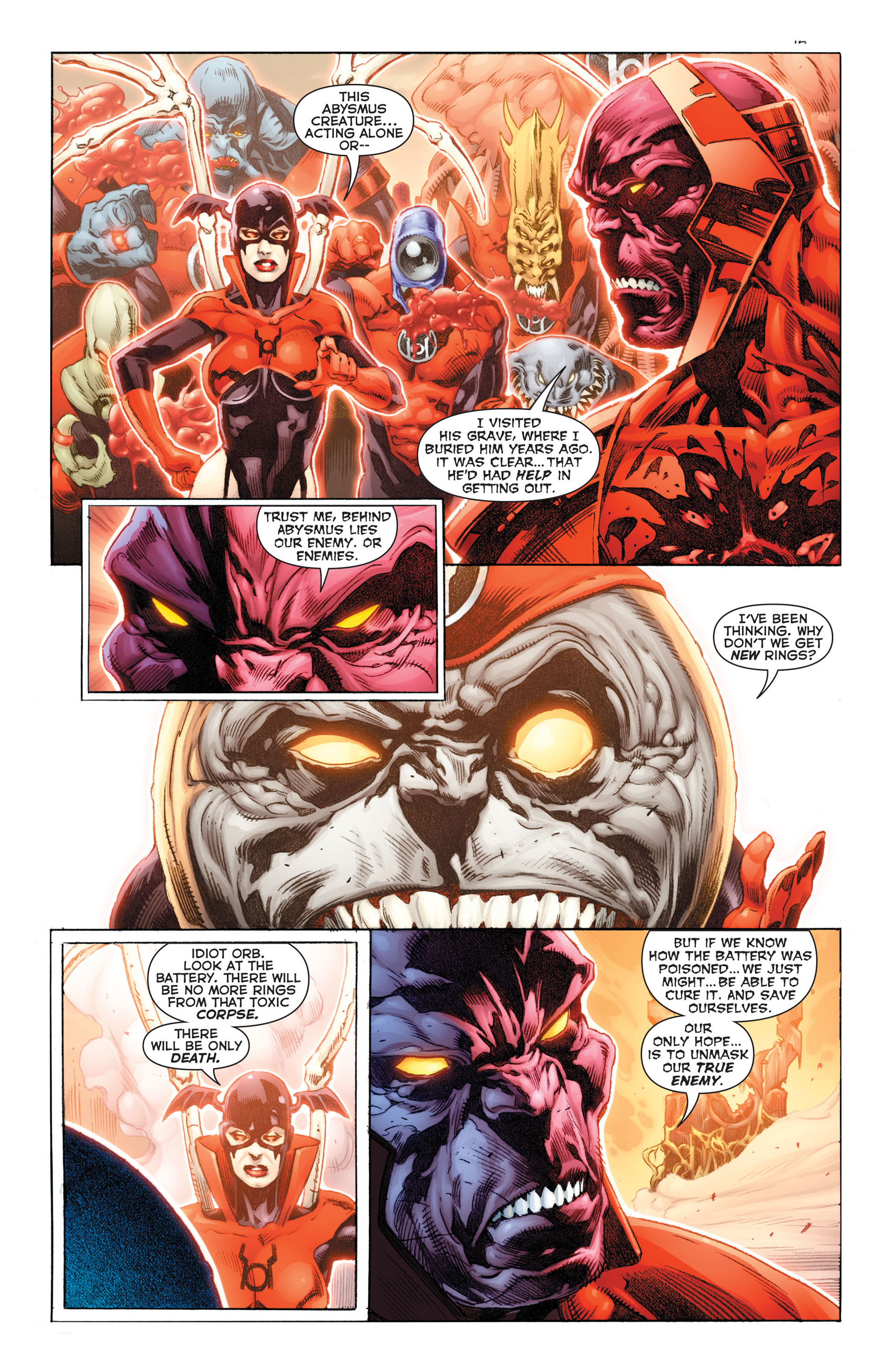 Read online Red Lanterns comic -  Issue #9 - 16
