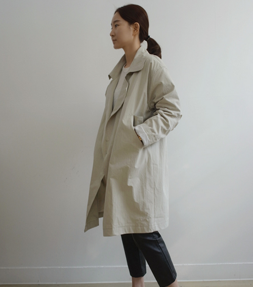 [Holicholic] Boxy Convertible Collar Coat | KSTYLICK - Latest Korean ...