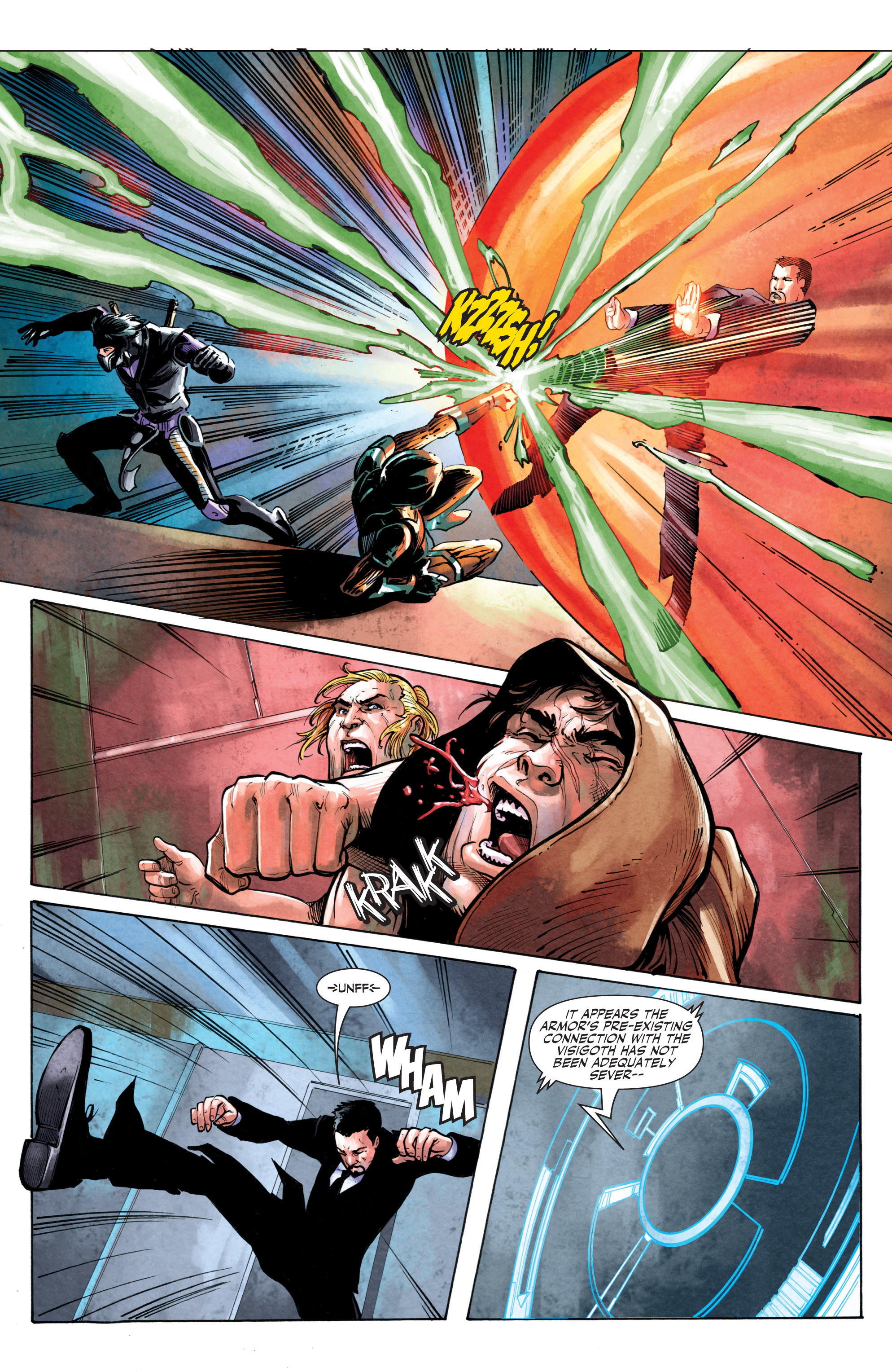 X-O Manowar (2012) issue TPB 5 - Page 38