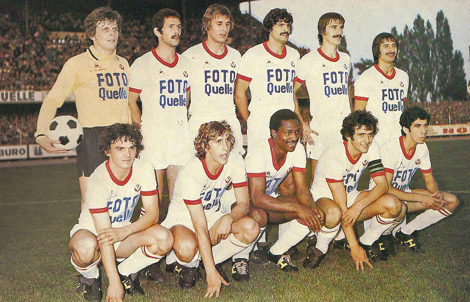 Botões para Sempre Association Sportive NancyLorraine França 197778