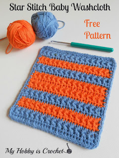 Star Stitch Dishcloth – Free Crochet Pattern with Tutorial