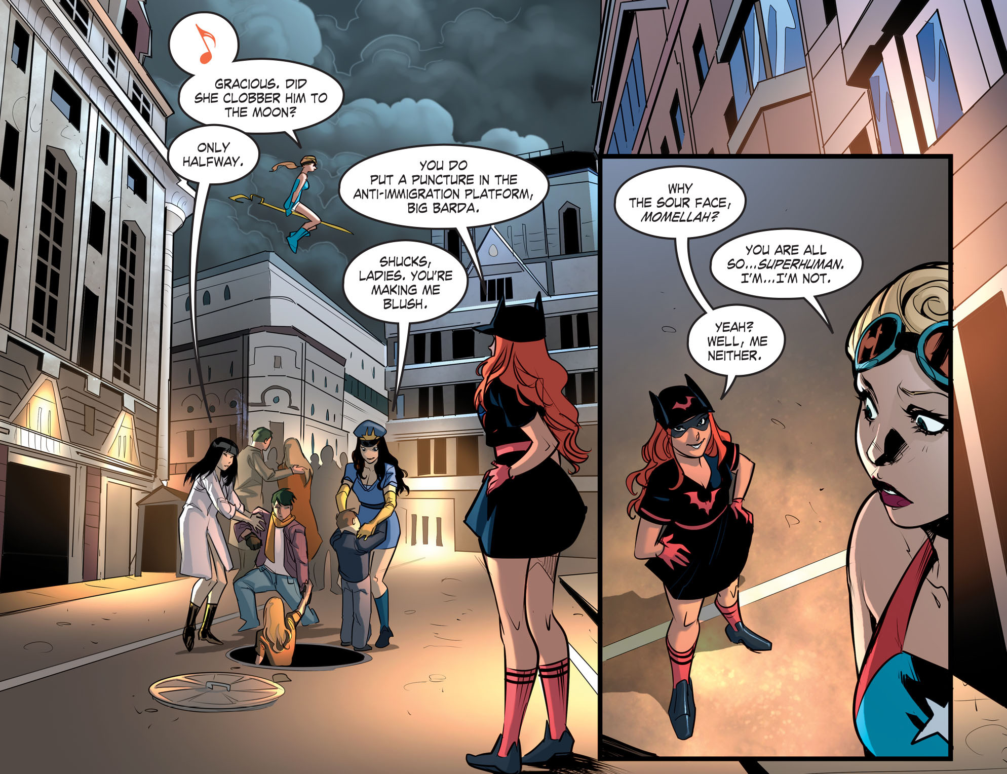 Read online DC Comics: Bombshells comic -  Issue #33 - 11