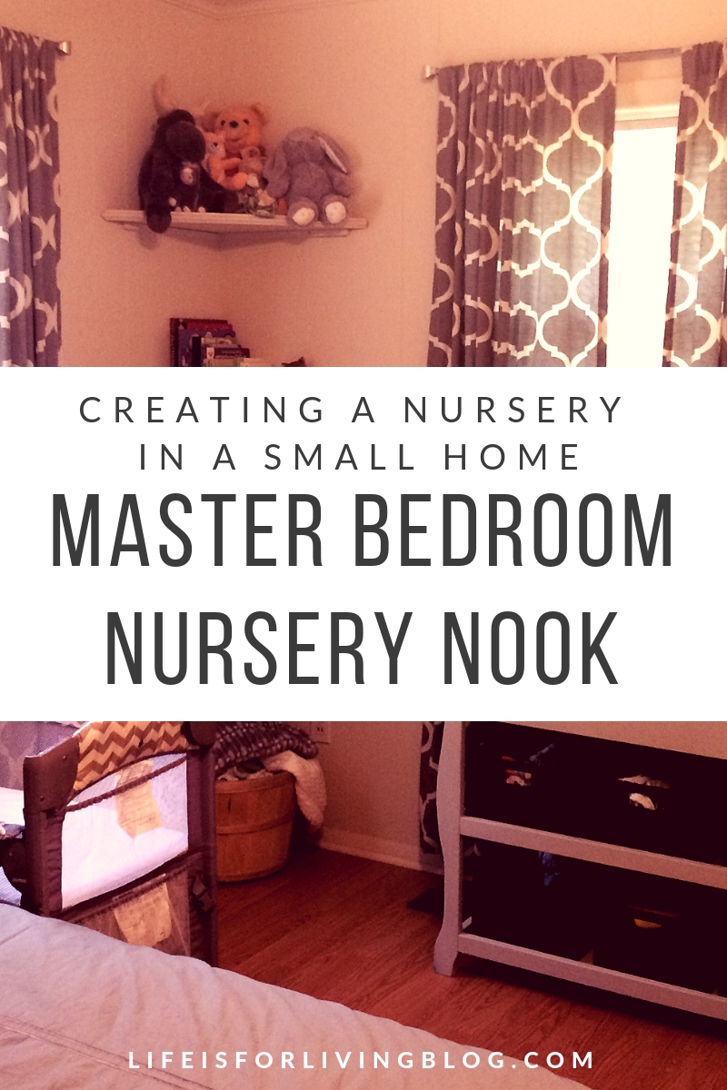 Creating A Nursery In A Small Home Master Bedroom Nursery