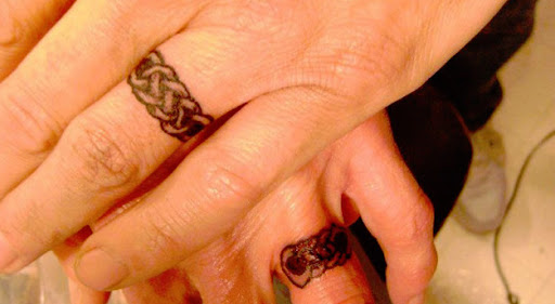 Estes celtic tatuagens de casamento