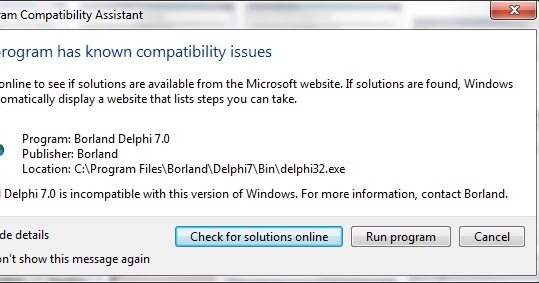borland delphi 7 unable to rename