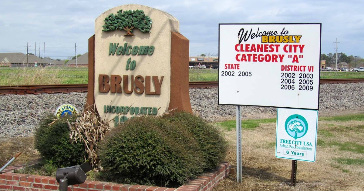 Geographically Yours Brusly, Louisiana