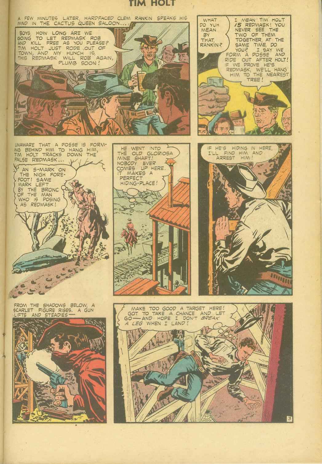 Read online Tim Holt comic -  Issue #36 - 29