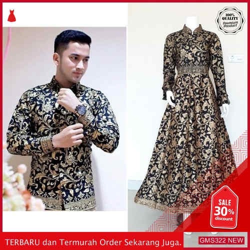 GMS322 SRKRS323C66 Couple Batik Viona Setelan Batik Dropship SK1393136390