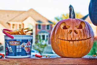 Pumpkin carving 3 - Photo by Jonathan Frings - Deborah's Gems