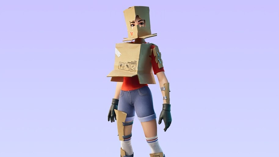 Fortnite Boxy Skin Outfit 4K 7 1593 Wallpaper
