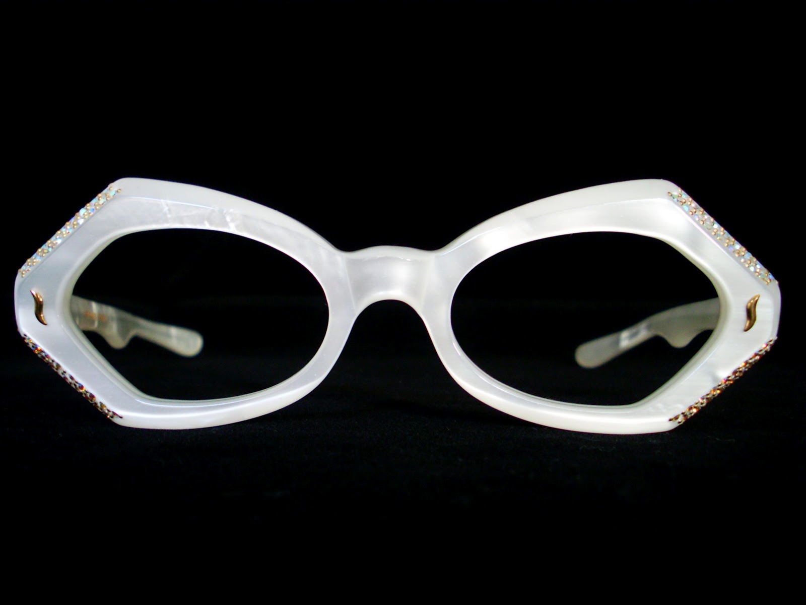 Vintage Eyeglasses Frames Eyewear Sunglasses 50S: VINTAGE EYE GLASSES
