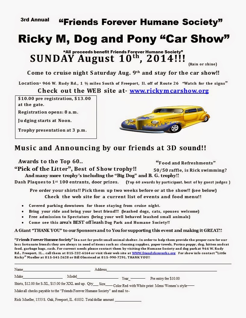 Freeport Lions Club COOL DOGS, FAST PONIES, HOT CARS