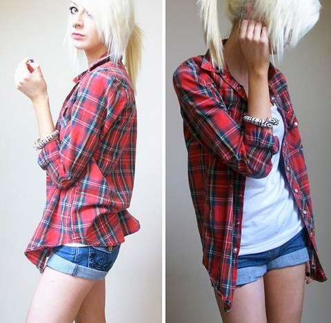 W-W-W: SUMMER STYLE FLANNEL SHIRTS...mostly red
