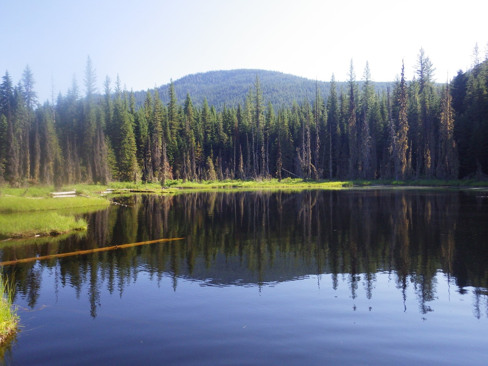 Dave'n'Kathy's Vagabond Blog Hiking to American Falls near Priest Lake