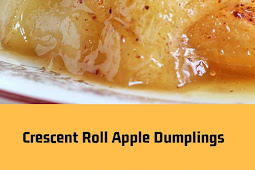 Crescent Roll Apple Dumplings