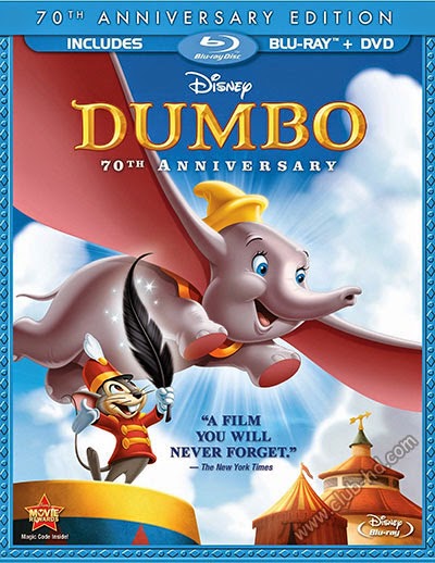 Dumbo (1941) 1080p BDRip Dual Latino-Inglés [Subt. Esp] (Animación)