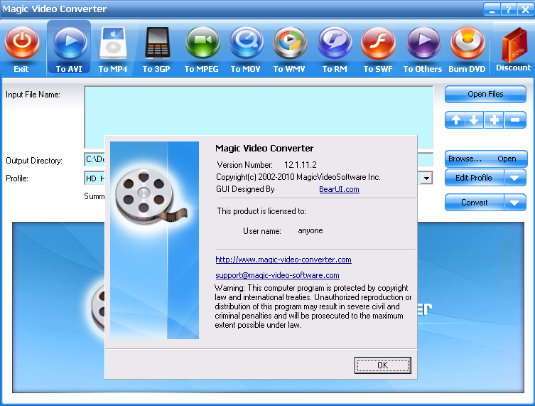 Magic video converter 8 08