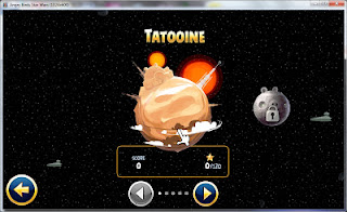 Angry Birds Star Wars Level Area SS