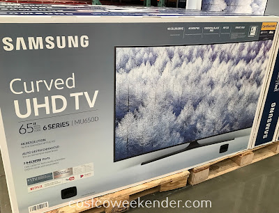 Costco 9656500 - Samsung UN65MU650D 65inch Curved tv: providing a whole new viewing experience