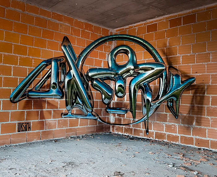 Street Artist Creates Incredible 3D Graffiti That Look Like They're Real