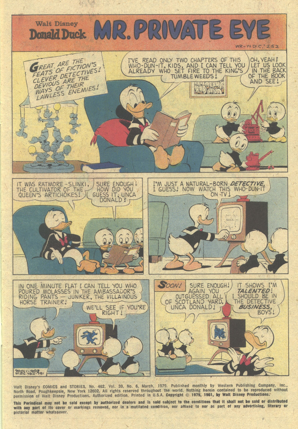 Read online Walt Disney's Comics and Stories comic -  Issue #462 - 3