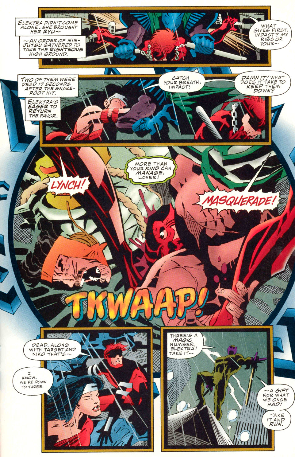 Read online Elektra (1995) comic -  Issue #3 - 10
