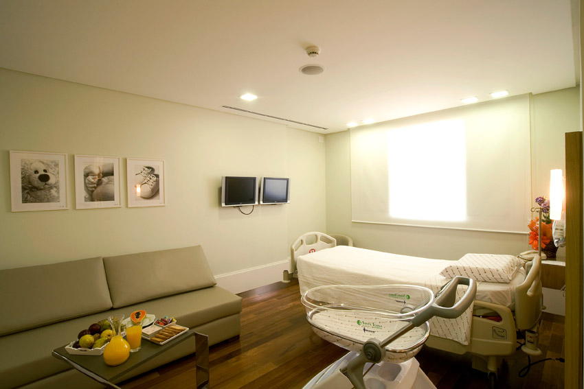 Suite do Hospital e Maternidade Santa Joana