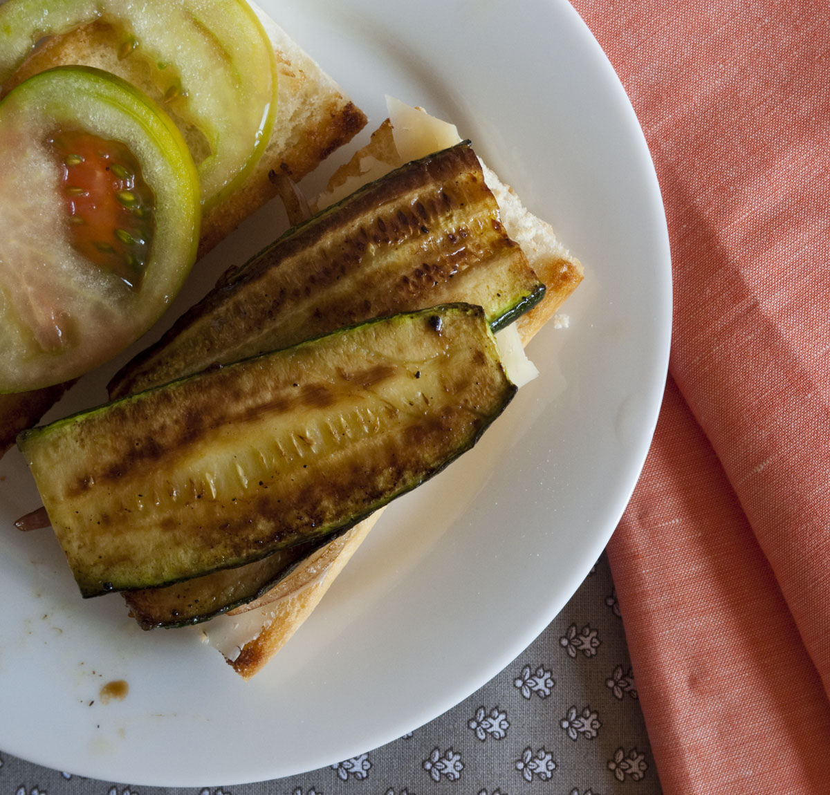 chouxettes Pan Roasted Zucchini Sandwiches