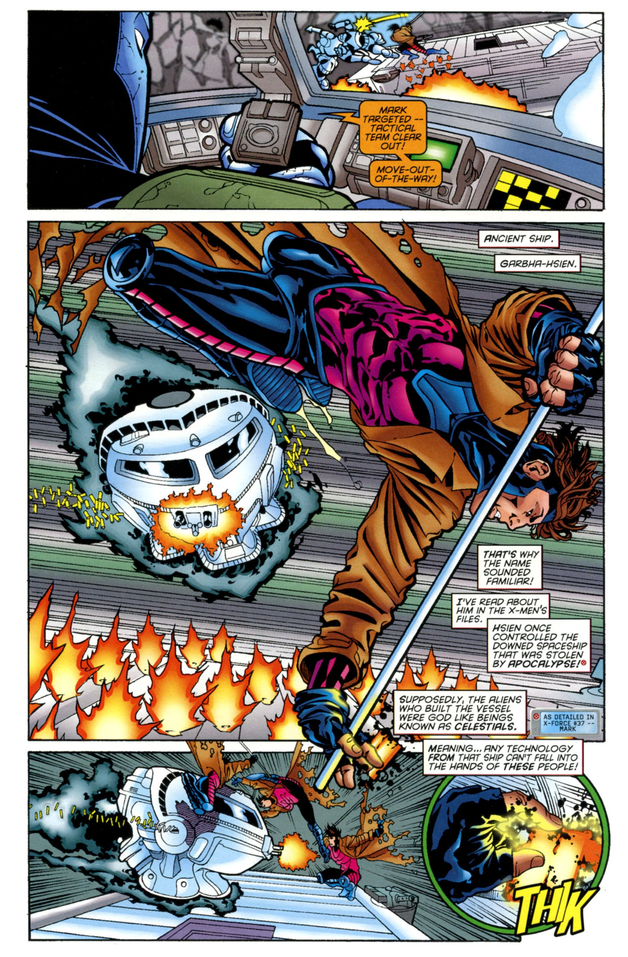 Read online Gambit (1999) comic -  Issue #1 (Marvel Authentix) - 35