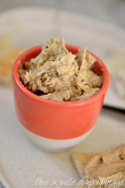 Tartinade crémeuse aux barbes de St Jacques (anti-gaspi)