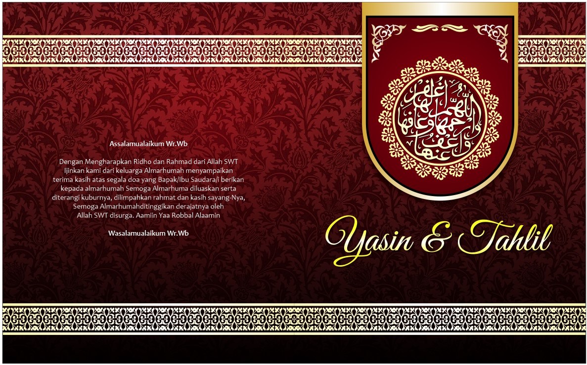 Download Gratis Cover Buku Yasin Merah Design Corel 2bgratis 2bcover