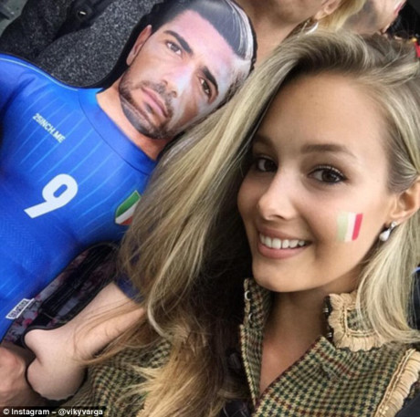 Kieu co vu doc dao cua nang Wags xinh nhat Euro 2016 - Anh 2