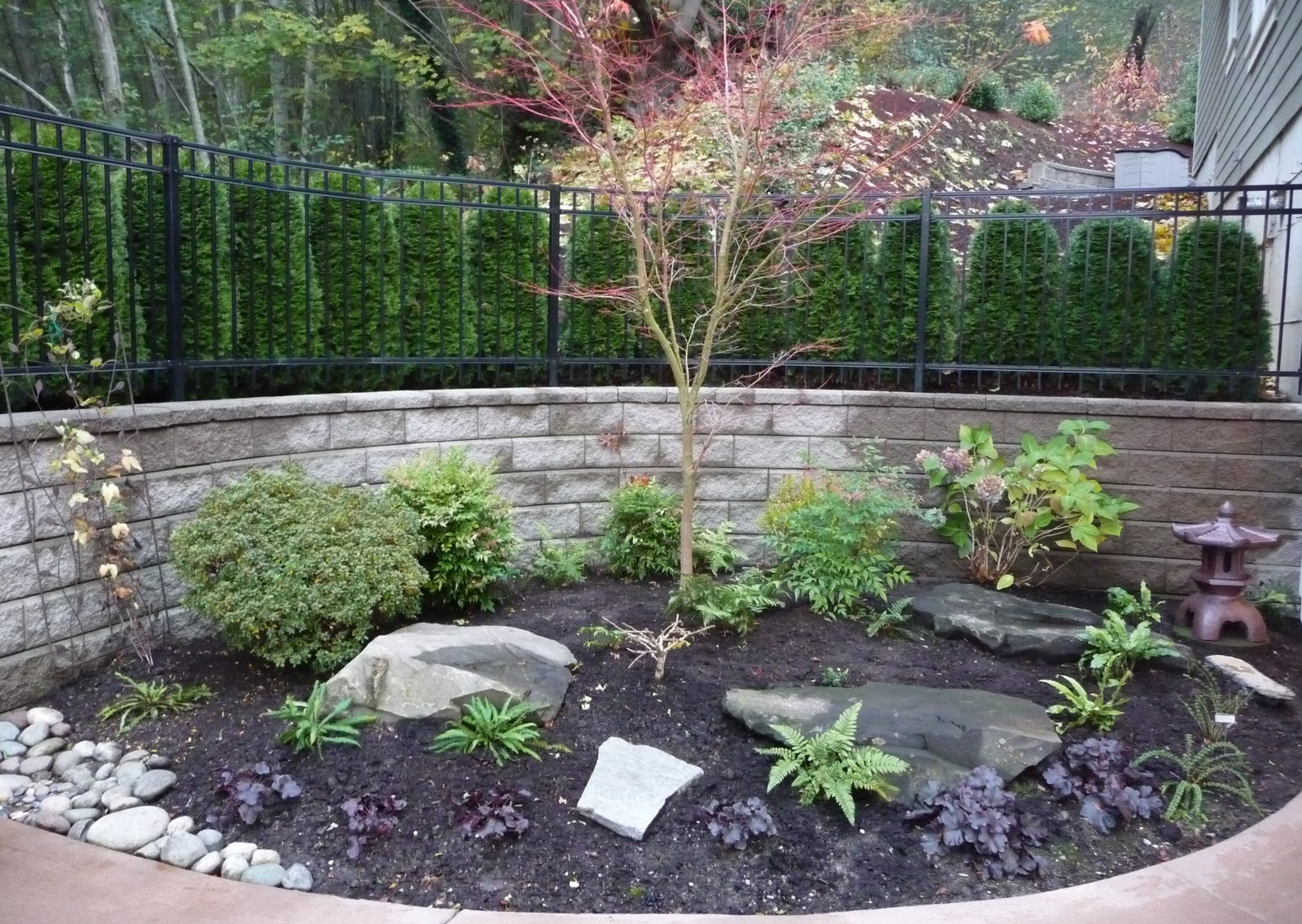 Debbie Angel's Garden Japaneseinspired garden bed